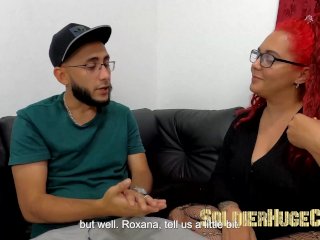 In a small but entertaining chat with the MILF Roxana Caputo, I end up penetrating her delicious ass