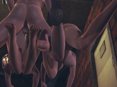 My Hero Academia Hentai - Froppy and Momo Threesome Sex