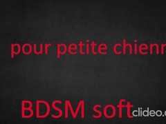 Joi pour petite chienne BDSM soft ( porno audio pour femme )
