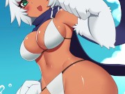 Preview 3 of [Monster Girl Adventures] Yeti Hills [Voiced Hentai JOI - Interactive Pornhub Game]