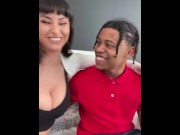 Preview 1 of reya sunshine & lil d talk before they fuck