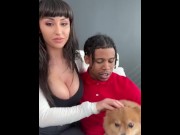 Preview 3 of reya sunshine & lil d talk before they fuck