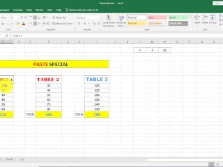 Speciaal Plakken in Excel