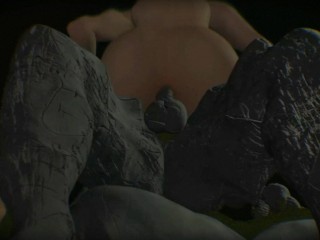 Rock Hard Cock the Origin of Giants Amateur 3D Production