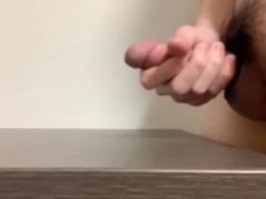 [射精]ピュッピュと太いチンポから射精！めっちゃ飛んだw[デカチン] - Screenshot 3 of 16 - Cum Shot