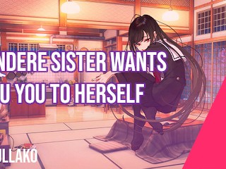 Yandere Step Sister wants you only for herself ☆ F4M Femdom ASMR RP