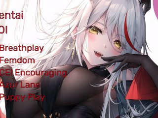 puppy play, anime, azur lane, uncensored hentai