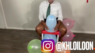 KHLOÍ LOON SITS 2 POP PUNCH BALLOONS
