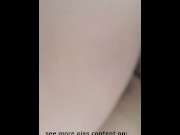 Preview 2 of fucking my pussy and pissing inside my pussy