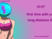 Preview 3 of Audio: First Time With Your Long Distance GF