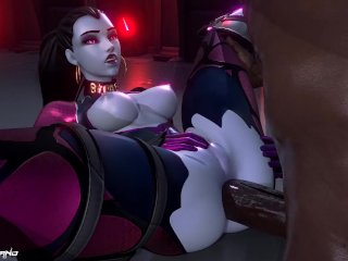 Widowmaker Anal BBC Hentai