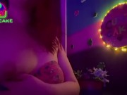 Preview 3 of Sexy Spunicorn Cunt Cake is Blowing Clouds
