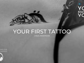 ASMR British Male - JOI for Women - Erotic Story - your first Tattoo