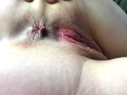 Preview 5 of Husband tastes my wet slimy used cum cunt. Close-up pussy fuck and lick.