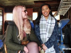 Ersties: Hanna Enjoys an Anal Dildo From Jin