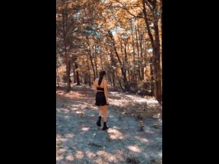 Friend & me on a walk