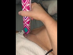 using household items to masturbate *multiple orgasms* - Screenshot 9 of 16 - Horny Teen