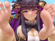 Preview 1 of Anime Feet JOI for feet loving gooners (femdom, domination, feet fetish, Edging)