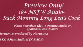 ENTIRE AUDIO AVAILABLE ON GUMROAD Mommy Long Leg's Cock