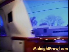 Sara Stone blowjob and Fucking Car Seat