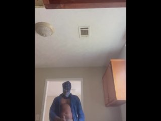 piss, solo male, vertical video, big dick