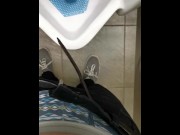 Preview 6 of Taking my cock out at the urinal