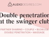 Swinger club double penetration party | Erotic audio porn