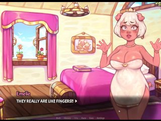 My Pig Princess [ Hentai Game PornPlay ] Ep.1 the Princess Seems toHave FeetFetish