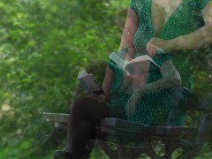 unassuming girl must show her body in public