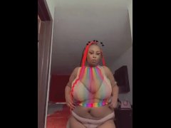 Thick chocolate young ebony