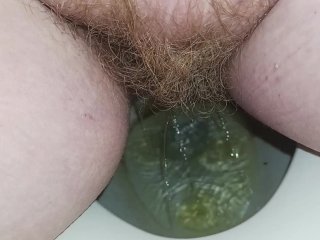 tattooed women, pissing, amateur, hairy pussy