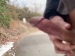 【アドレナリン全開】野外露出オナニー