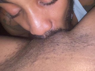 She know how to feed Zaddy after a long day