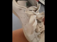 cummin' on girls Adidas Stan Smith