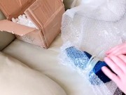 Preview 1 of Dragon Dildo gift Unboxing and Riding