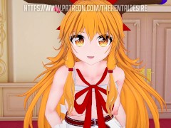 DOING IT WITH SUIKA IBUKI ⭐ TOUHOU HENTAI - Screenshot 2 of 16 - Cowgirl