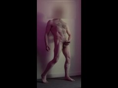 Gillogamain flexing his muscles.