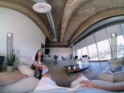 Preview 6 of VR Bangers Petite asian assitant Mina Luxx fucks to keep her job VR Porn