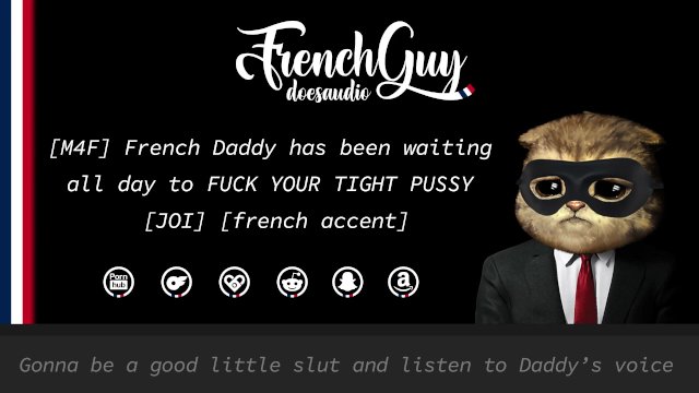 [M4F] French Daddy has been waiting all day to FUCK YOUR TIGHT PUSSY [Erotic Audio] [French Accent]