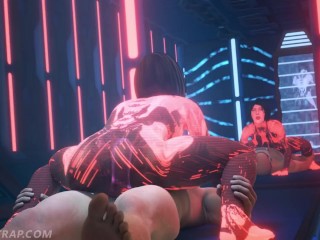 Cortana Fucks and Dominates (Passionate Sex)