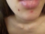Preview 1 of Best 2022 Amateur Cumshot Compilation - cum in mouth, cum in throat, cum on lips' girl on the party