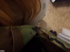 My Neighbour CAUGHT Me PEEPING - But She invited Me into the House to Fuck Her