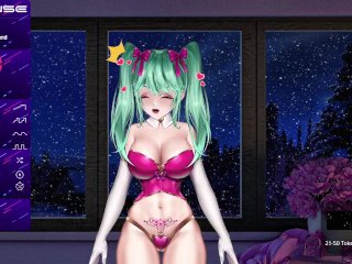 MagicalMysticVA 2D Hentai Magical Girl Vtuber Camgirl Fansly Stream! Vibrator Control~! 01-27-23