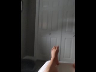 fucking skinny, vertical video, prostate massage, interracial