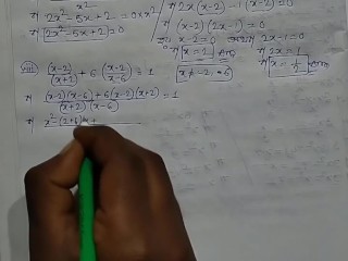 Quadratic Equation Math Part 4