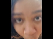 Preview 2 of Ebony sucking your dick, give me your cum