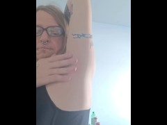 Hairy armpits