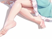 Preview 1 of Anime Feet Joi Compilation Challenge 2