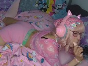 Preview 6 of SEXY HOT ASMR EAR SUCKING GAMERGIRL
