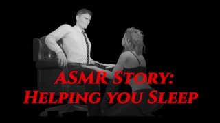 Histoire ASMR: Je t’aide au lit pendant mon absence pour les affaires